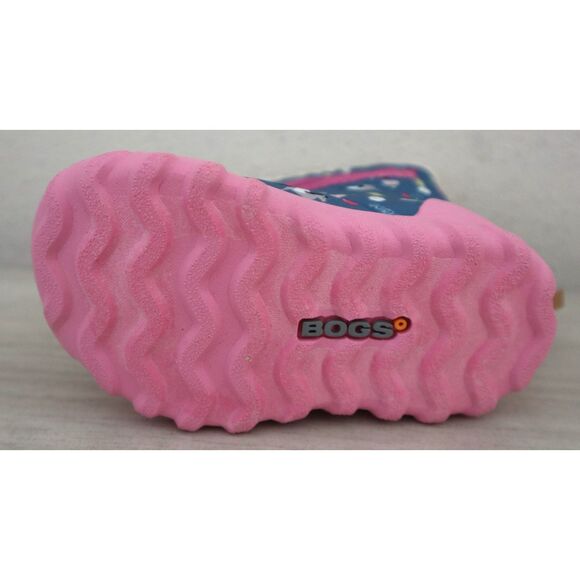 Bogs 72603I-469 Baby Girls Sz 6 Dark Blue Multi B-Moc Pegasus Snow Boots - Picture 5 of 13